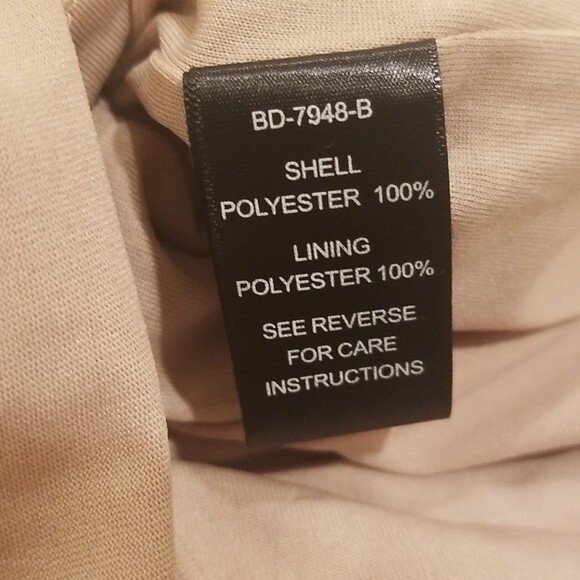 NWT Ark & Co Sequin Mini Dress, gold, size M - Picture 12 of 15